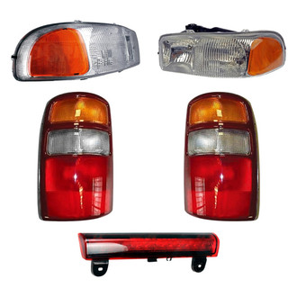 Dorman® - 5-Piece Kit (Driver and Passenger Side Headlights, Driver and Passenger Side Tail Lights, 3rd Brake Light)