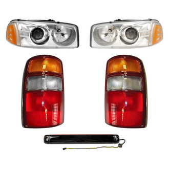 Dorman® - 5-Piece Kit (Driver and Passenger Side Headlights, Driver and Passenger Side Tail Lights, 3rd Brake Light)