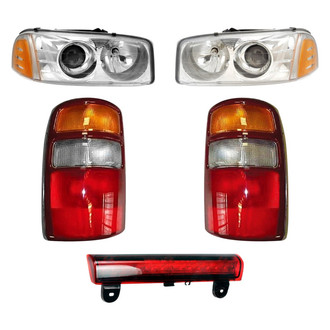 Dorman® - 5-Piece Kit (Driver and Passenger Side Headlights, Driver and Passenger Side Tail Lights, 3rd Brake Light)