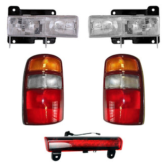 Dorman® - 5-Piece Kit (Driver and Passenger Side Headlights, Driver and Passenger Side Tail Lights, 3rd Brake Light)