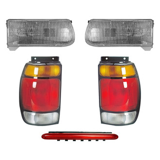 Dorman® - 5-Piece Kit (Driver and Passenger Side Headlights, Driver and Passenger Side Tail Lights, 3rd Brake Light)