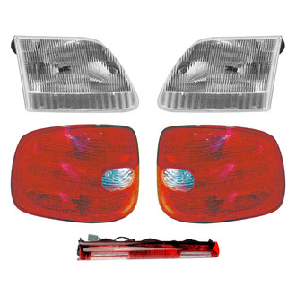 Dorman® - 5-Piece Kit (Driver and Passenger Side Headlights, Driver and Passenger Side Tail Lights, 3rd Brake Light)