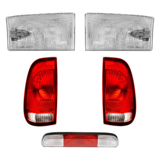 Dorman® - 5-Piece Kit (Driver and Passenger Side Headlights, Driver and Passenger Side Tail Lights, 3rd Brake Light)