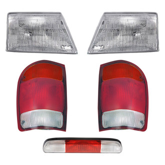 Dorman® - 5-Piece Kit (Driver and Passenger Side Headlights, Driver and Passenger Side Tail Lights, 3rd Brake Light)