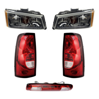 Dorman® - 5-Piece Kit (Driver and Passenger Side Headlights, Driver and Passenger Side Tail Lights, 3rd Brake Light)