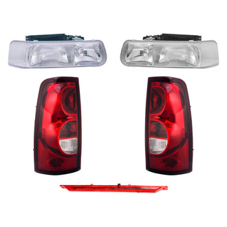 Dorman® - 5-Piece Kit (Driver and Passenger Side Headlights, Driver and Passenger Side Tail Lights, 3rd Brake Light)