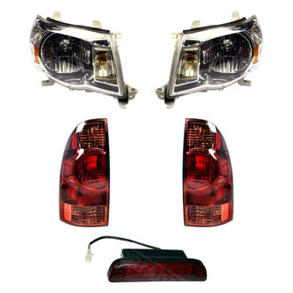 Dorman® - 5-Piece Kit (Driver and Passenger Side Headlights, Driver and Passenger Side Tail Lights, 3rd Brake Light)