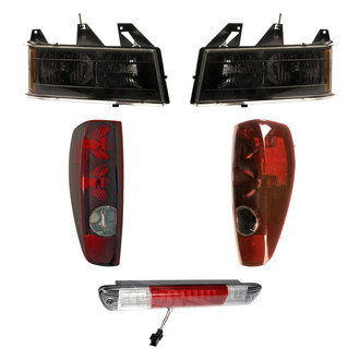 Dorman® - 5-Piece Kit (Driver and Passenger Side Headlights, Driver and Passenger Side Tail Lights, 3rd Brake Light)
