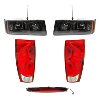 Dorman® - 5-Piece Kit (Driver and Passenger Side Headlights, Driver and Passenger Side Tail Lights, 3rd Brake Light)