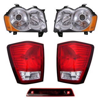 Dorman® - 5-Piece Kit (Driver and Passenger Side Headlights, Driver and Passenger Side Tail Lights, 3rd Brake Light)