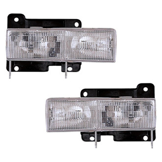 Dorman® - Driver and Passenger Side Replacement Headlight Set