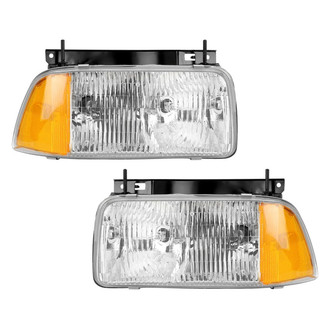 Dorman® - Driver and Passenger Side Replacement Headlight Set