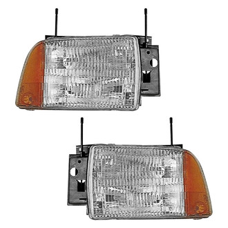 Dorman® - Driver and Passenger Side Replacement Headlight Set