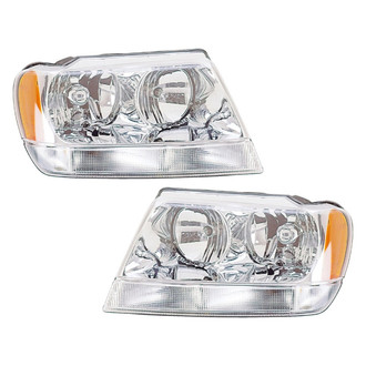 Dorman® - Driver and Passenger Side Replacement Headlight Set