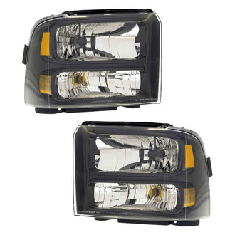 Dorman® - Driver and Passenger Side Replacement Headlight Set