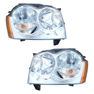 Dorman® - Driver and Passenger Side Replacement Headlight Set