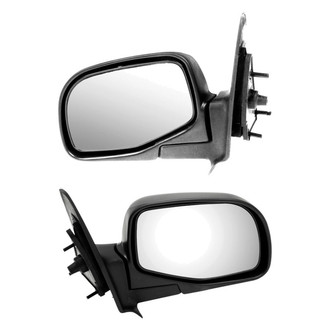Dorman® - Driver and Passenger Side Manual View Mirror Set (Non-Heated, Foldaway)