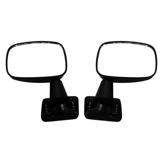 Dorman® - Driver and Passenger Side Manual View Mirror Set (Non-Heated, Non-Foldaway)