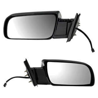 Dorman® - Driver and Passenger Side Power View Mirror Set (Non-Heated, Foldaway)