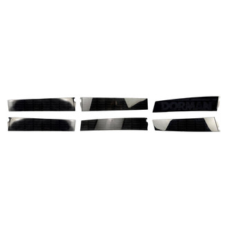 Dorman® - OE Solutions™ Front and Rear Driver and Passenger Side Door Applique Set
