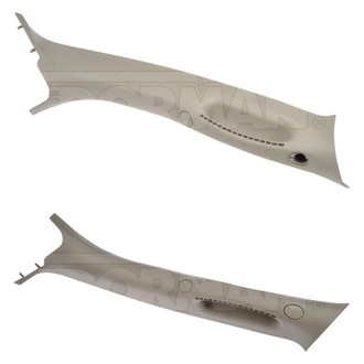 Dorman® - HELP™ Driver and Passenger Side A-Pillar Trim Panel With Grab Handle Set