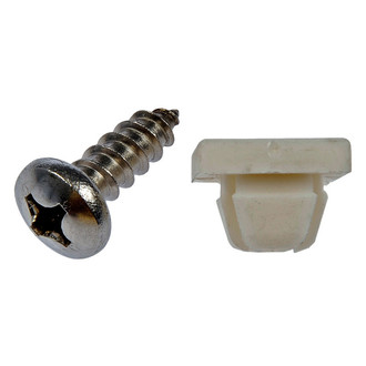 Dorman® - Natural License Plate Fasteners