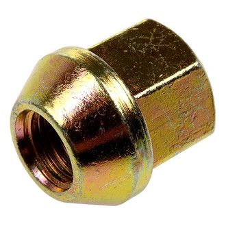 Dorman® - Zinc with Yellow Chromate Cone Seat Bulge Lug Nut