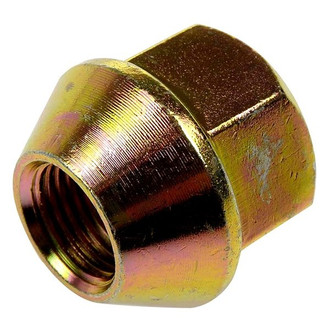 Dorman® - Zinc with Yellow Chromate Cone Seat Bulge Lug Nuts