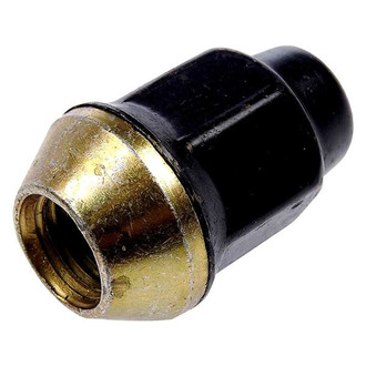 Dorman® - Black Cone Seat Dometop Capped Lug Nut