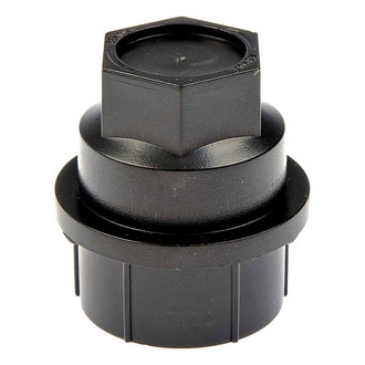Dorman® - Black Wheel Fastener Covers