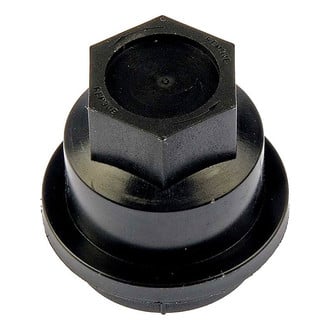Dorman® - Black Wheel Fastener Covers