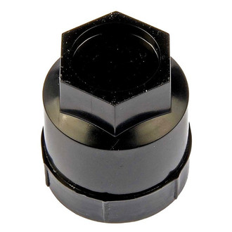 Dorman® - Black Wheel Fastener Covers