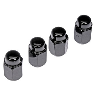 Dorman® - Black Cone Seat Acorn Lug Nuts