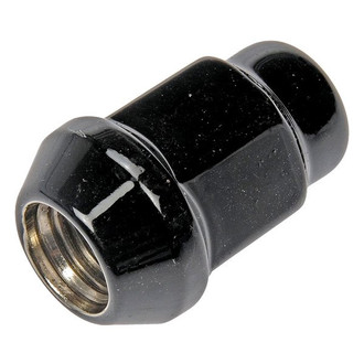 Dorman® - Black Chrome Cone Seat Acorn Bulge Lug Nuts