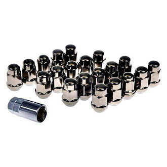 Dorman® - Gunmetal Cone Seat Bulge Lug Wheel Installation Kit