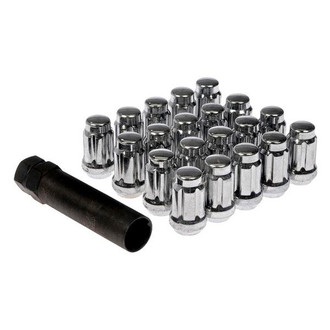 Dorman® - Chrome Cone Seat Spline Drive Lug Wheel Installation Kit