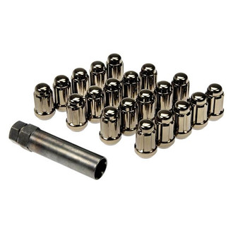 Dorman® - Gunmetal Cone Seat Spline Drive Lug Wheel Installation Kit