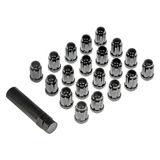Dorman® - Black Cone Seat Spline Drive Lug Wheel Installation Kit
