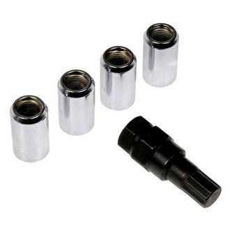 Dorman® - Chrome Cone Seat Tuner Style Wheel Locks