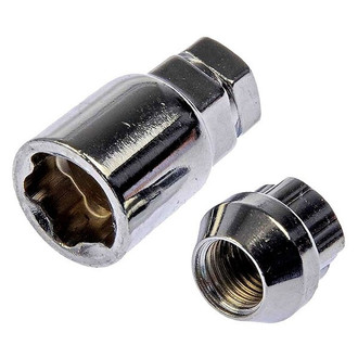 Dorman® - Chrome Cone Seat Bulge Open End Wheel Locks