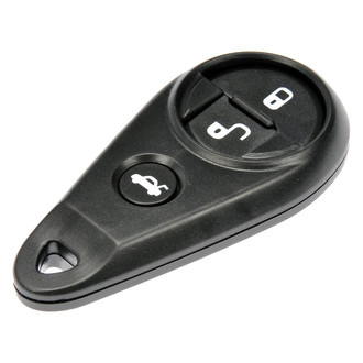 Dorman® - 3-Button Black Replacement Keyless Entry Remote Transmitter Case with Panic Button