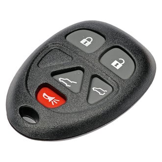 Dorman® - 4-Button Replacement Keyless Entry Remote Transmitter Case with Panic Button