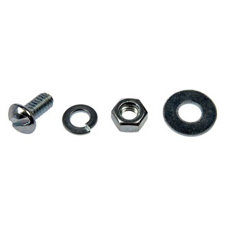 Dorman® - Natural / Zinc-Plated License Plate Fasteners