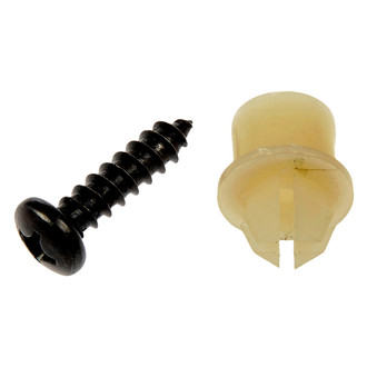 Dorman® - White / Zinc Clear License Plate Fasteners