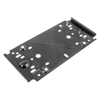 Dorman® - Style 1 Black Front License Plate Bracket