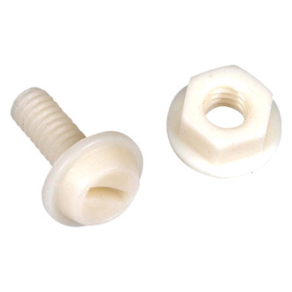 Dorman® - White / Zinc Clear License Plate Fasteners