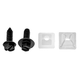 Dorman® - White License Plate Mounting Hardware