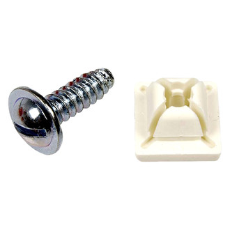 Dorman® - Natural / Zinc-Plated License Plate Fasteners
