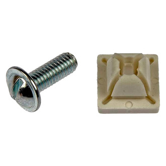 Dorman® - Natural / Zinc-Plated License Plate Fasteners
