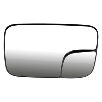 Dorman® - Driver Side Manual Mirror Glass (Non-Heated, Foldaway)